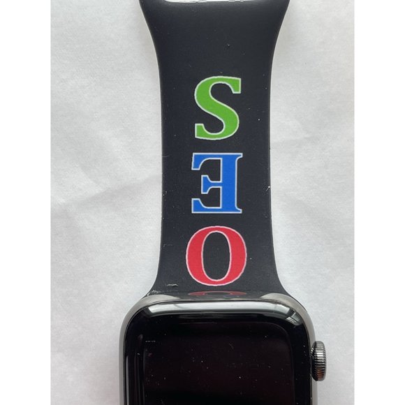 OES Order of the Eastern Star Silicone Band For Apple Watch Size 42/44 - Picture 3 of 12